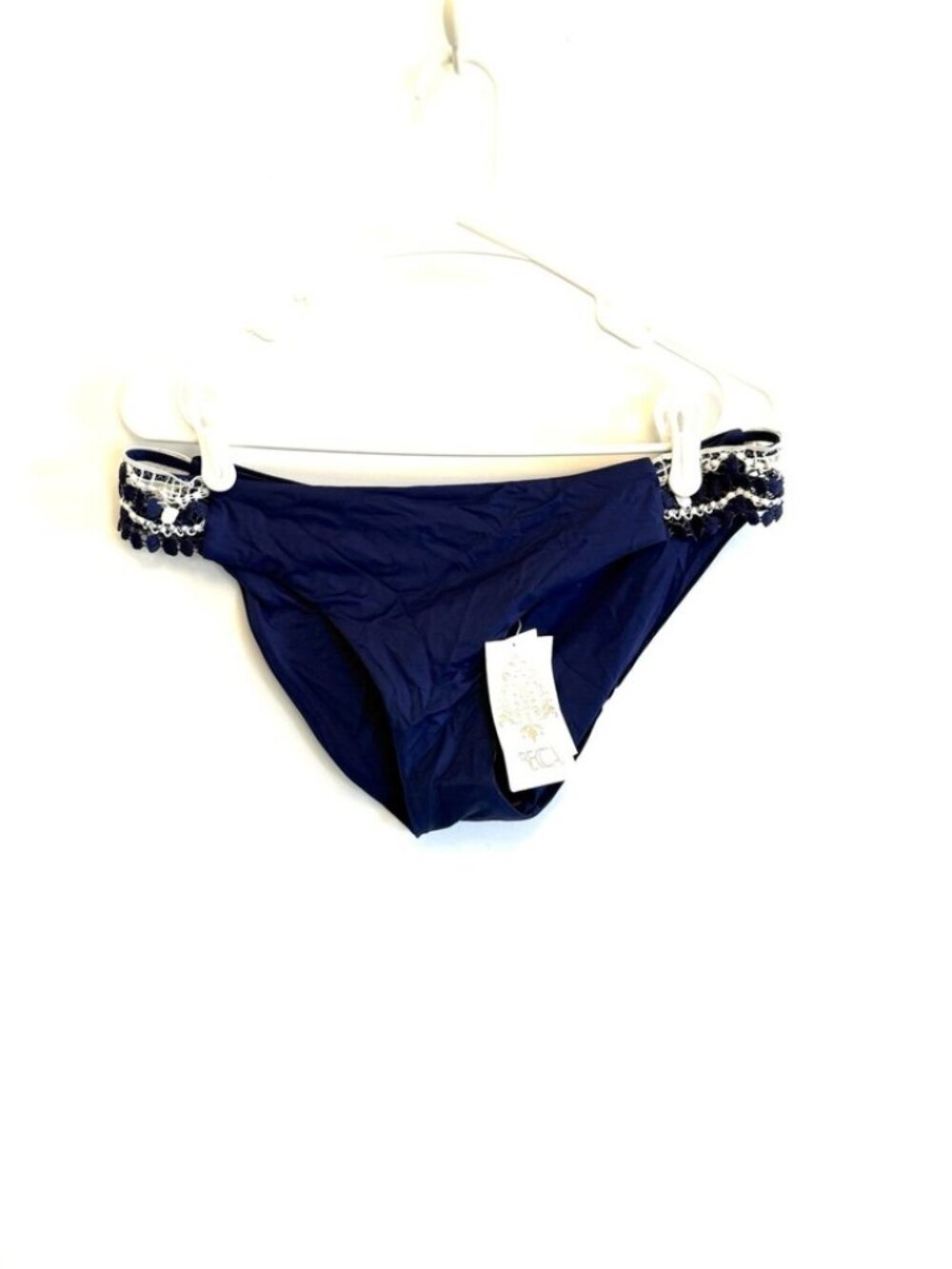 Becca Women’s Blue Hipster Bikini Bottom Size L